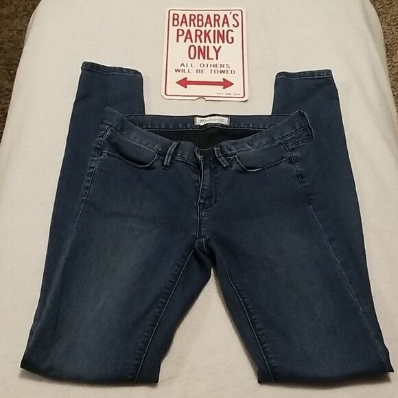 MADEWELL WOMENS SKINNY JEANS SZ 25 - Picture 1 of 6